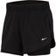 Nike Womens Flex 2in1 Shorts - Black - thumbnail image 1