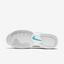 Nike Mens Court Lite 2 Tennis Shoes - White/Chlorine Blue - thumbnail image 2