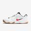 Nike Mens Court Lite 2 Tennis Shoes - White/Laser Crimson/Gridiron - thumbnail image 1