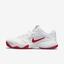 Nike Mens Court Lite 2 Tennis Shoes - White/Red - thumbnail image 1