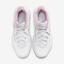 Nike Womens Lite 2 Tennis Shoes - White/Foam Pink - thumbnail image 4
