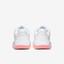 Nike Womens Lite 2 Tennis Shoes - White/Laser Crimson - thumbnail image 6