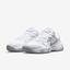 Nike Womens Lite 2 Tennis Shoes - White/Pure Platinum - thumbnail image 5
