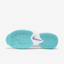 Nike Womens Lite 2 Tennis Shoes - White/Light Blue - thumbnail image 2