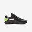 Nike Kids Vapor X Tennis Shoes - Black/White/Volt - thumbnail image 3
