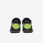 Nike Kids Vapor X Tennis Shoes - Black/White/Volt - thumbnail image 6