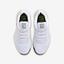 Nike Kids Vapor X Tennis Shoes - White/Black/Volt - thumbnail image 4