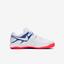 Nike Kids Vapor X Tennis Shoes - White/Game Royal/Flash Crimson - thumbnail image 3