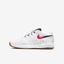 Nike Kids Vapor X Tennis Shoes - White/Laser Crimson - thumbnail image 1