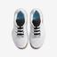 Nike Kids Vapor X Tennis Shoes - White/Laser Crimson - thumbnail image 4