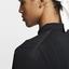Nike Mens Advantage Knit Pattern Polo - Black - thumbnail image 4
