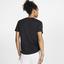 Nike Mens Dri-FIT Graphic Tennis Top - Black - thumbnail image 4