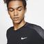 Nike Mens Dri-FIT Graphic Tennis Top - Black - thumbnail image 5
