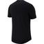 Nike Mens Dri-FIT Graphic Tennis Top - Black - thumbnail image 2