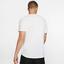 Nike Mens Dri-FIT Short Sleeve Top - White/Black - thumbnail image 2