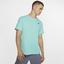 Nike Mens Dri-Fit Top - Light Aqua - thumbnail image 3