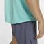 Nike Mens Dri-Fit Top - Light Aqua - thumbnail image 7