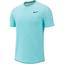 Nike Mens Dri-Fit Top - Light Aqua - thumbnail image 1