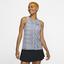 Nike Womens Printed Tank Top - Purple Agate/Black - thumbnail image 1