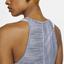 Nike Womens Printed Tank Top - Purple Agate/Black - thumbnail image 4