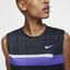 Nike Womens Slam Tank Top - Off Noir/Court Purple - thumbnail image 3