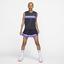 Nike Womens Slam Tank Top - Off Noir/Court Purple - thumbnail image 5