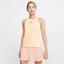 Nike Womens Dri-FIT Tennis Tank - Pastel Yellow - thumbnail image 1