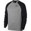 Nike Mens Dri-FIT Training Top - Dark Grey/Heather Black - thumbnail image 1