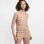 Nike Womens Tennis Jacket - Rose Gold/White - thumbnail image 1