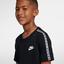 Nike Boys Sportswear T-Shirt - Black/White - thumbnail image 5