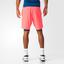 Adidas Mens Multifaceted Pro Bermuda Shorts - Flash Red/Tech Steel - thumbnail image 5