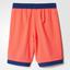 Adidas Boys Pro Bermuda Shorts - Flame Red - thumbnail image 2