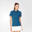Adidas Womens Uncontrol ClimaChill Polo - Chill Tech Steel Blue - thumbnail image 1
