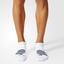 Adidas Tennis Ankle Liner Socks (1 Pair) - White/Navy - thumbnail image 1