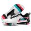 Li-Ning Mens Saga II Lite Badminton Shoes - White/Black - thumbnail image 4