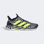 Adidas Mens Adizero Ubersonic 4 LTD Ed. Tennis Shoes - Black/Solar Yellow/White - thumbnail image 1