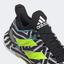 Adidas Mens Adizero Ubersonic 4 LTD Ed. Tennis Shoes - Black/Solar Yellow/White