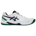 Asics Mens GEL-Dedicate 8 Tennis Shoes - White/Midnight - thumbnail image 1