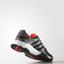 Adidas Mens Barricade Court Tennis Shoes - Black/Red - thumbnail image 5
