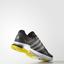 Adidas Mens Barricade Team 4 Tennis Shoes - Dark Grey/Yellow - thumbnail image 5