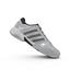 Adidas Mens Barricade Team 4 Indoor Carpet Tennis Shoes - Grey/Silver - thumbnail image 7