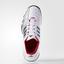 Adidas Mens Barricade V Classic Tennis Shoes - White/Red - thumbnail image 2
