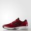 Adidas Mens Sonic Court Tennis Shoes - Red/Core Black - thumbnail image 1