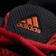 Adidas Mens Sonic Court Tennis Shoes - Red/Core Black - thumbnail image 6