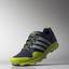 Adidas Kids Kanadia 7 Trail Running Shoes - Collegiate Navy/Semi Solar - thumbnail image 4