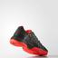 Adidas Kids Barricade 2015 XJ Tennis Shoes - Black/Solar Red - thumbnail image 5