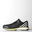 Adidas Mens Energy Boost Volley Indoor Shoes - Dark Grey/Solar Yellow - thumbnail image 1