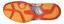 Asics Mens GEL-Rocket 7 Indoor Court Shoes - Cherry Tomato Red - thumbnail image 2