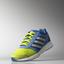 Adidas Kids Hyperfast Running Shoes - Blue/Yellow - thumbnail image 4