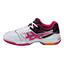 Asics Womens GEL-Rocket 7 Indoor Court Shoes - White/Magenta - thumbnail image 4